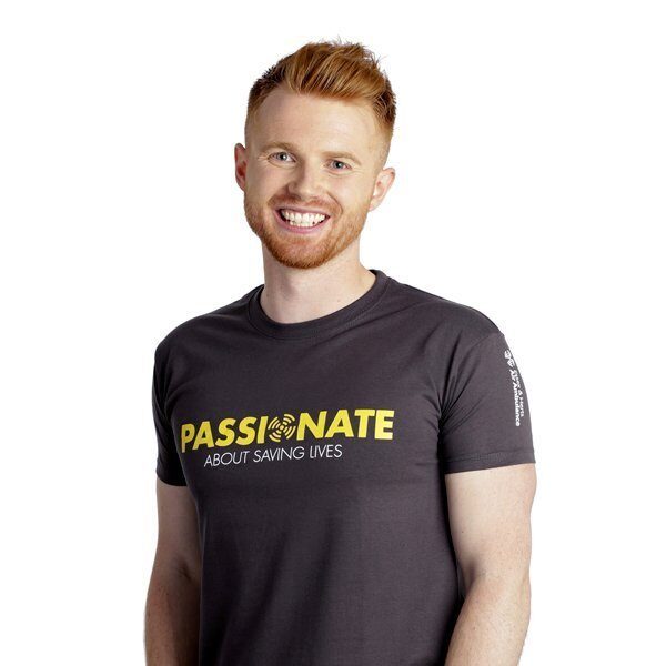 T-shirt - passionate about saving lives