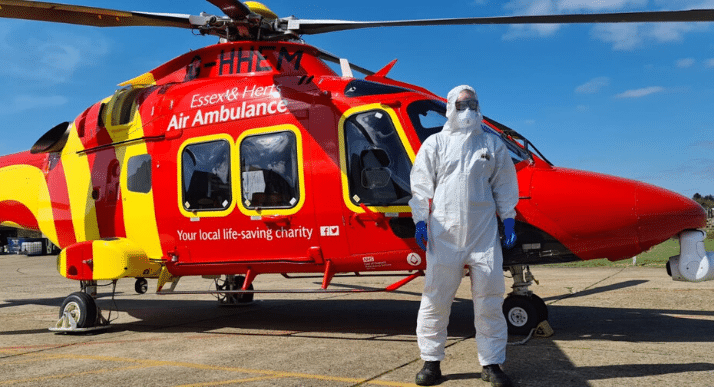 Essex & Herts Air Ambulance receives cash injection from Government