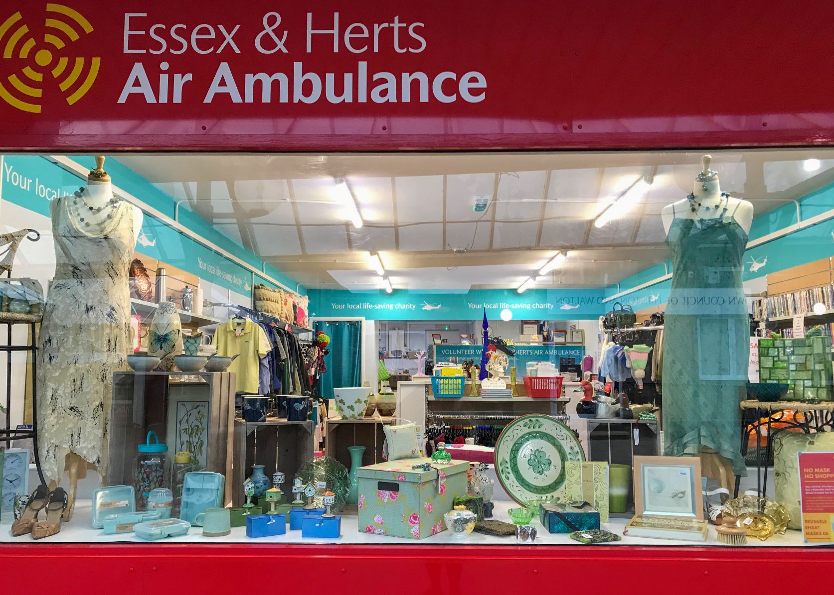 Essex & Herts Air Ambulance says goodbye to Frinton shop
