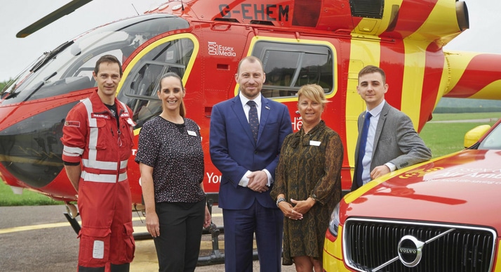 Air Ambulance signs sponsorship deal with Essex Media Ltd