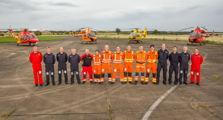 Air Ambulance charities unite in the name of one vital life-saving cause