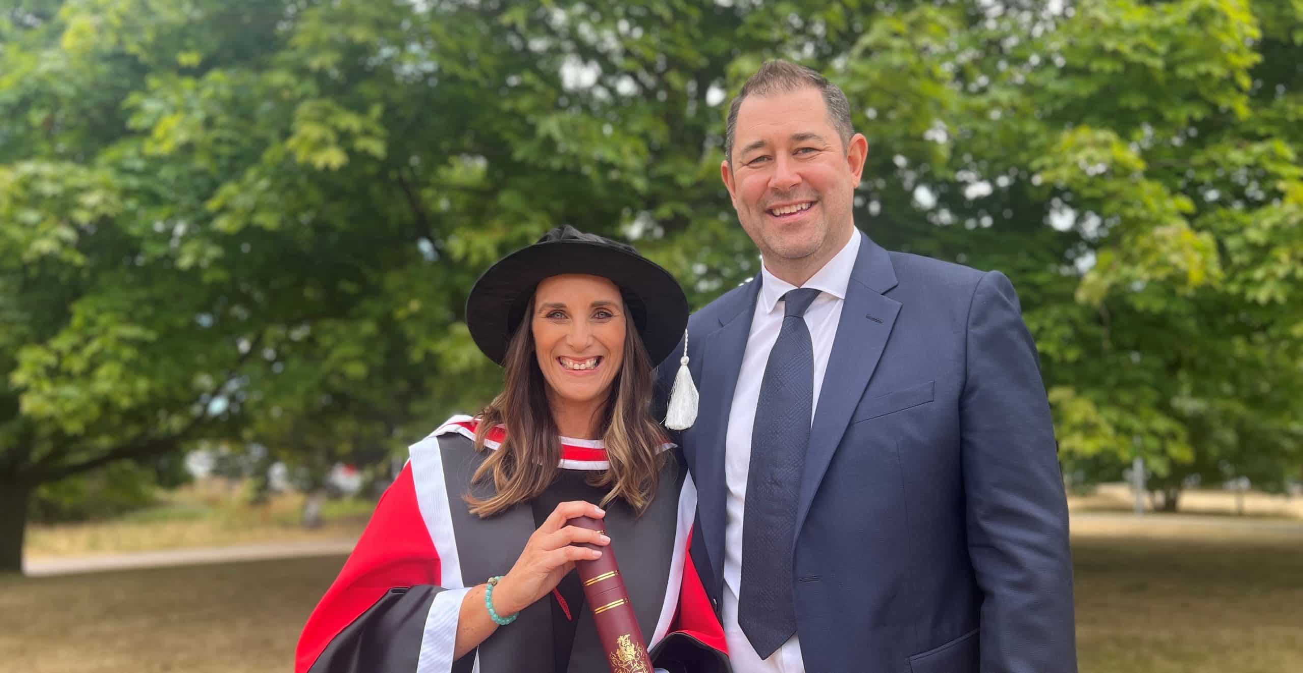 EHAAT CEO Jane Gurney receives honorary degree from University of Essex