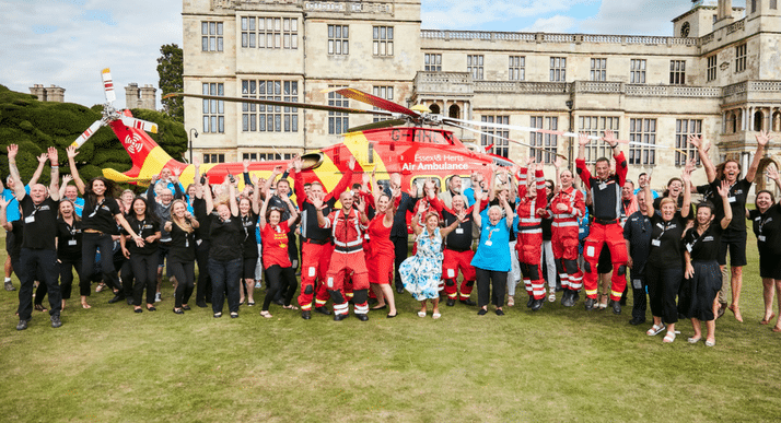 Essex & Herts Air Ambulance invite supporters to share their special milestone!