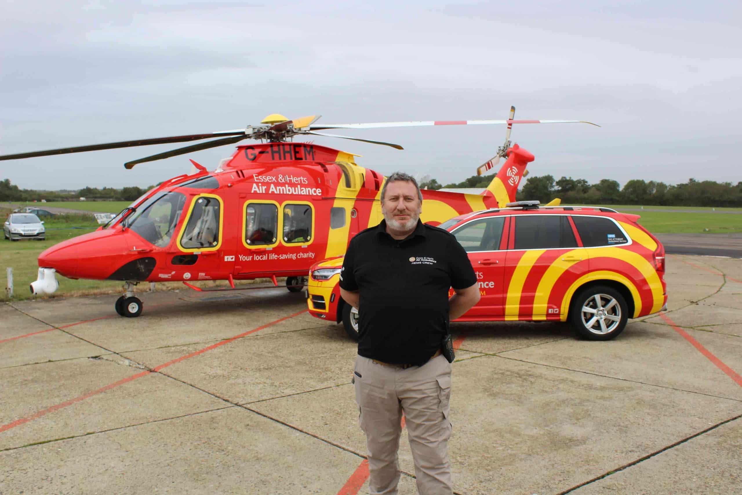 Historic first for Essex & Herts Air Ambulance as 24/7 service begins