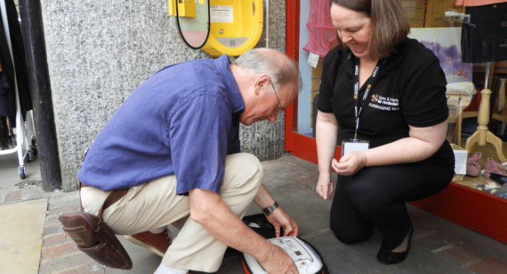 Hitchin Defibrillator Awareness Day – March 30th