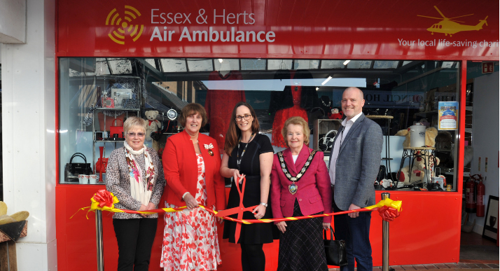 Essex & Herts Air Ambulance shop opens in Frinton