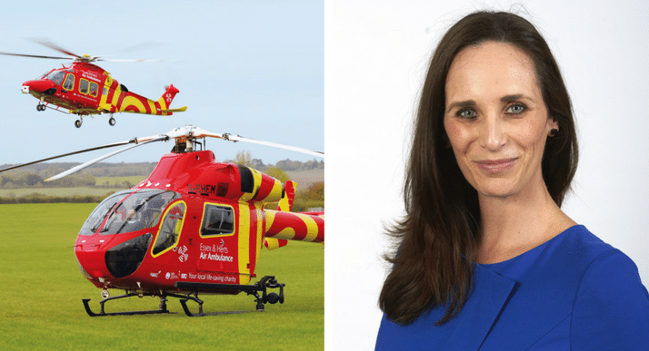 Finale to a year of celebrations for Essex & Herts Air Ambulance
