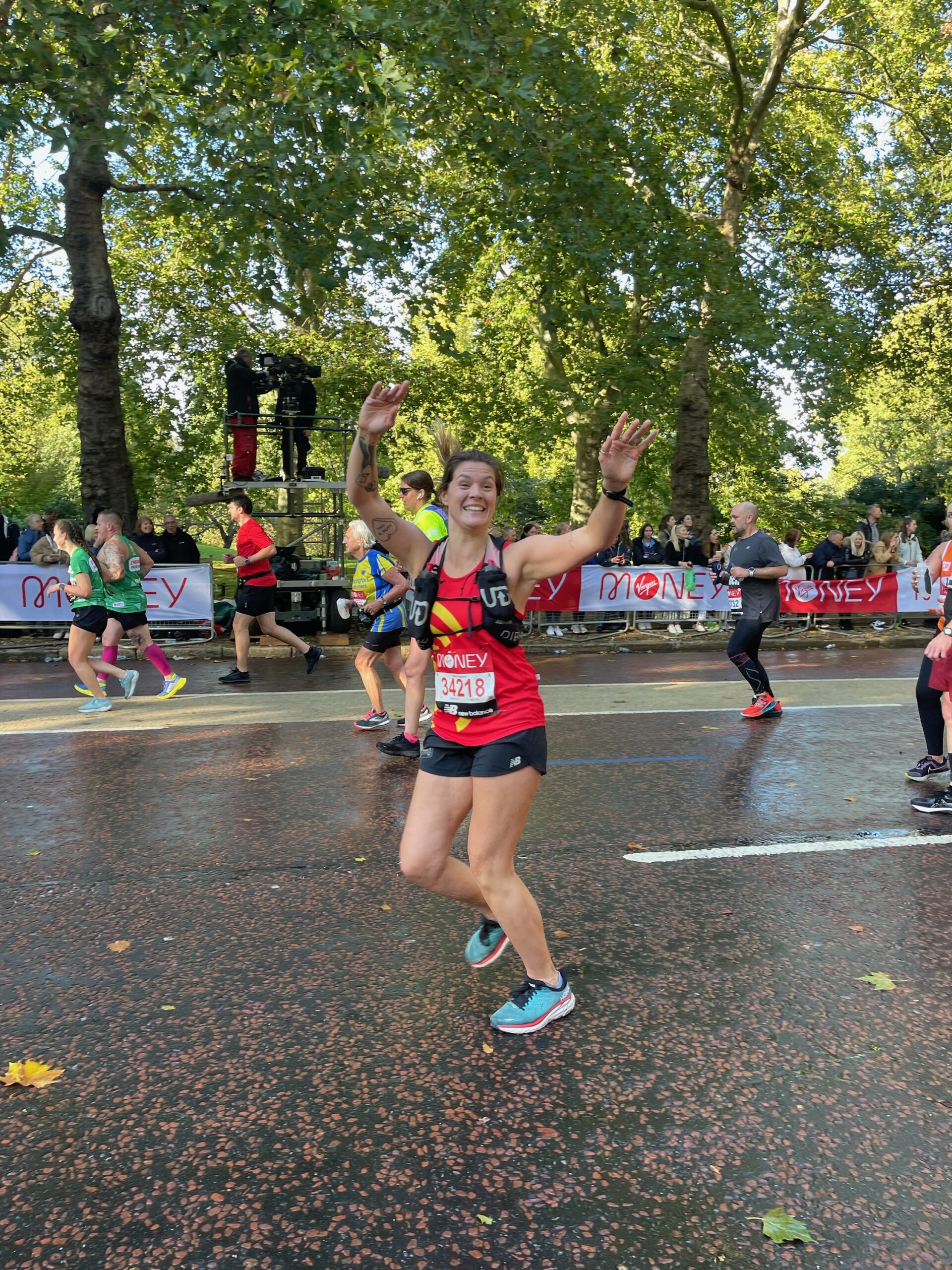 London Marathon runner in aid of EHAAT