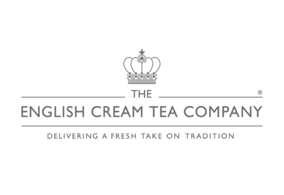 Brew for the crew. The English cream tea company logo