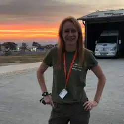 Paramedics photo with sunset