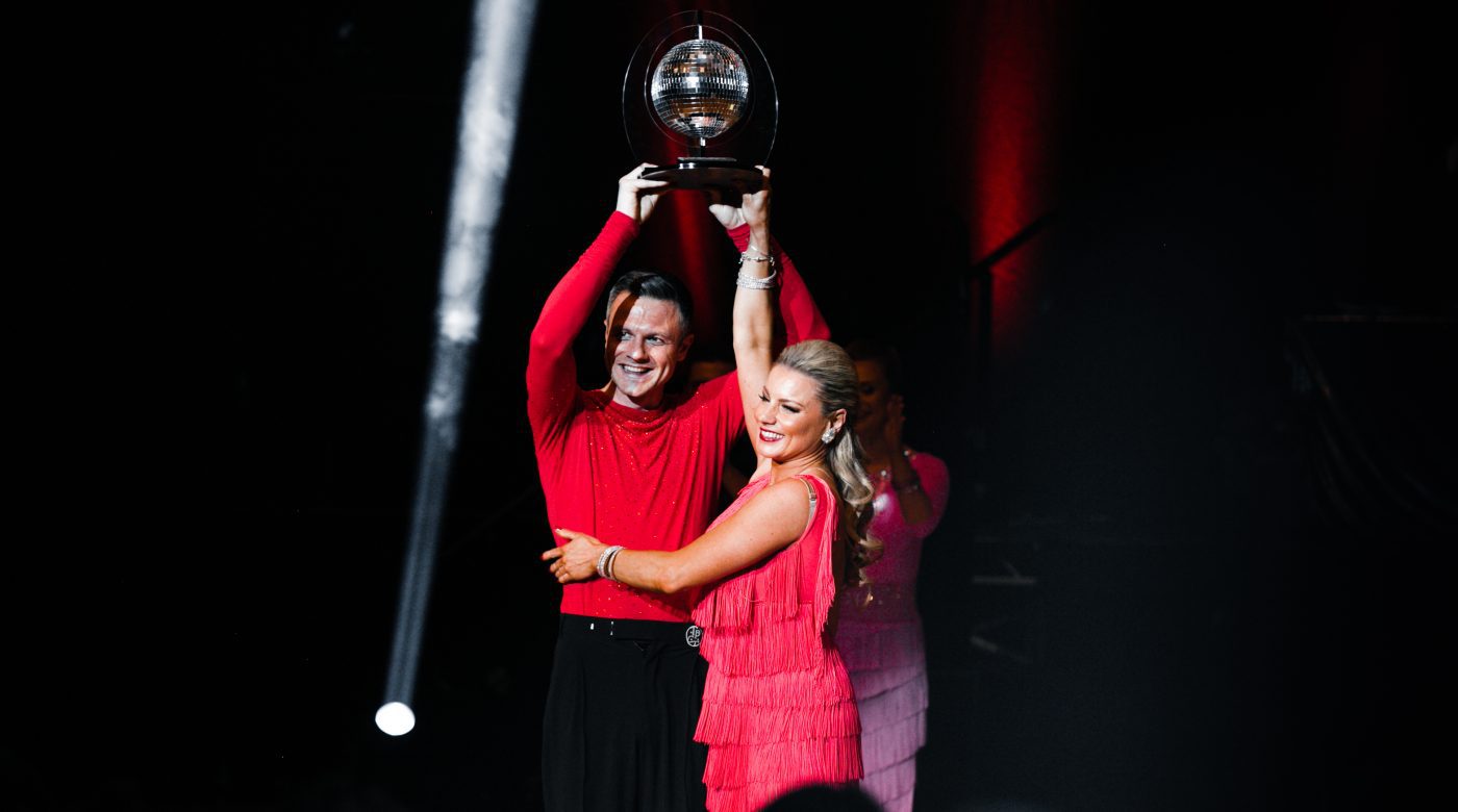2023 EHAAT strictly winners with trophy